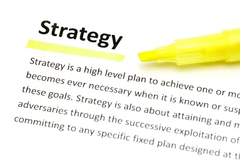 Definition of strategy